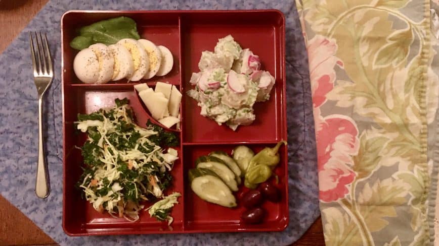 サラダ弁当