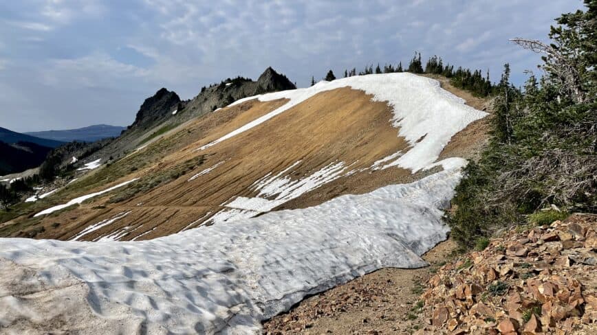 Old Snowy Mountain to Lava Spring