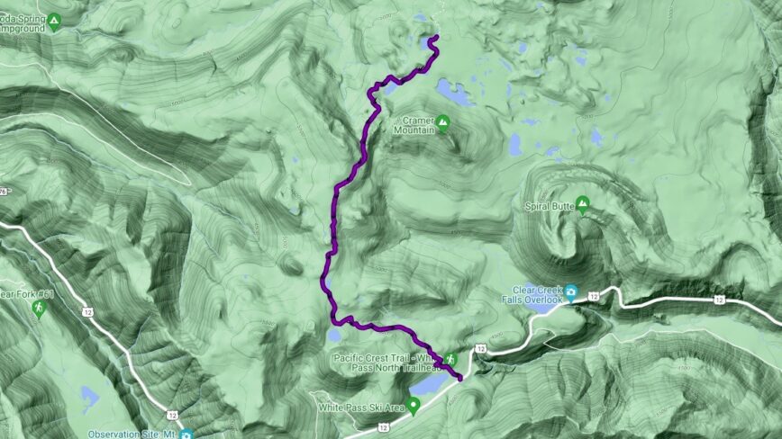 Pipe Lake to White Pass
