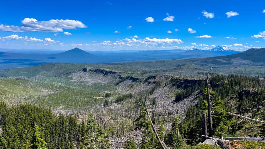 Mount Jefferson to Three Fingered Jack